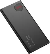 Внешний аккумулятор Baseus Adaman Metal Digital Display PPAD000001 10000mAh (черный)