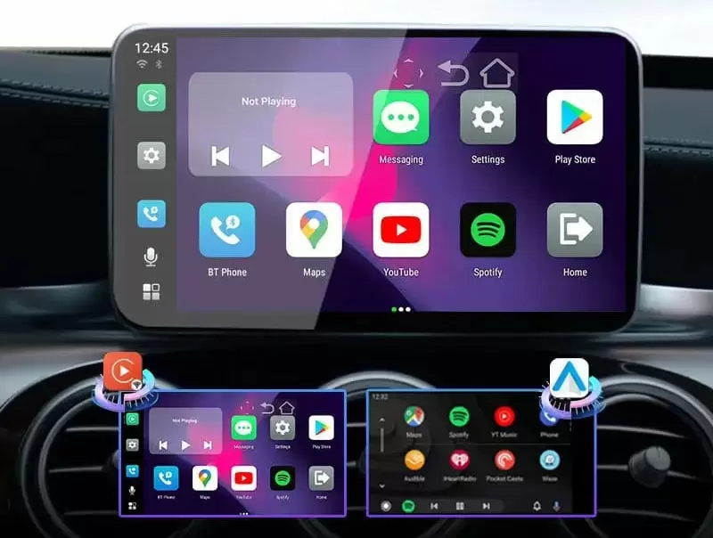 Что такое CarPlay Android AI Box c поддержкой Apple CarPlay в Android Auto?