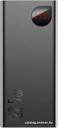 Внешний аккумулятор Baseus Adaman Metal Digital Display PPIMDA-C0A 30000mAh (черный)