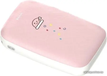 Внешний аккумулятор Baseus Mini Q Hand Warmer PPALL-CXQ04 10000mAh (розовый)