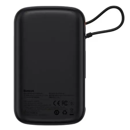 Внешний аккумулятор Baseus Qpow Pro Digital Display Fast Charge 10000mAh (черный)