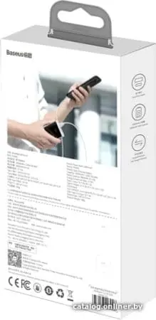 Внешний аккумулятор Baseus Super Mini Digital Display PPMN-A02 10000mAh (белый)