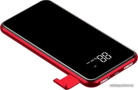 Внешний аккумулятор Baseus Bracket Wireless PPALL-EX09 8000mAh (черный/красный)