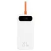 Внешний аккумулятор Baseus Block Digital Display Fast Charge 20000mAh (белый)