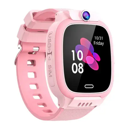 Детские умные часы Smart Baby Watch Y31 розовые