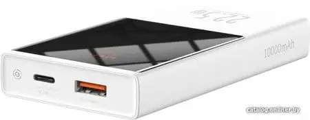Внешний аккумулятор Baseus Super Mini Digital Display PPMN-A02 10000mAh (белый)