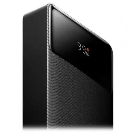 Внешний аккумулятор Baseus Bipow Digital Display Fast charge Power bank 20000mAh (черный)