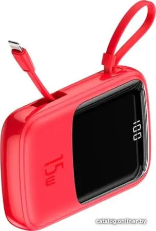 Внешний аккумулятор Baseus Qpow Digital Display PPQD-B09 10000mAh (красный)