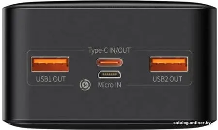 Внешний аккумулятор Baseus Bipow Digital Display PPDML-N01 30000mAh (черный)