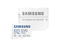 Карта памяти Samsung EVO Plus 2021 microSDXC 512GB (с адаптером)