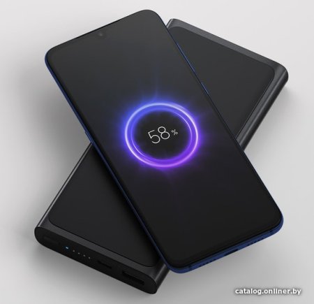 Внешний аккумулятор Xiaomi Mi Wireless Charger PLM11ZM 10000mAh (черный)