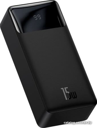 Внешний аккумулятор Baseus Bipow Digital Display PPDML-K01 30000mAh (черный)
