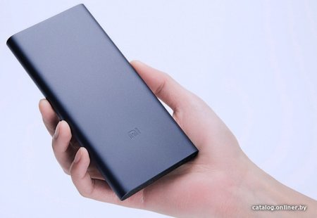 Внешний аккумулятор Xiaomi Mi Power Bank 2S 10000mAh (темно-синий)