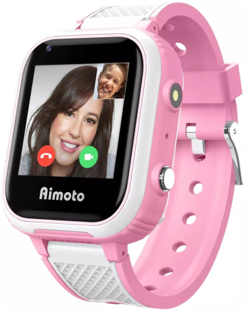 Детские умные часы Aimoto Indigo (белый/розовый)
