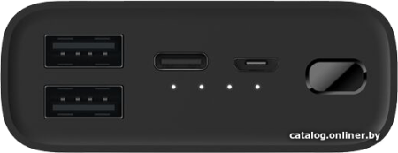 Внешний аккумулятор Xiaomi Mi Power Bank 3 Ultra Compact PB1022Z 10000mAh (черный)