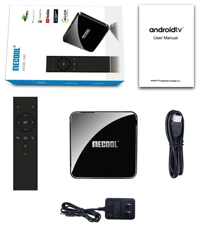 Смарт-приставка Mecool KM3 4/128GB