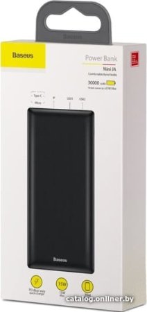 Внешний аккумулятор Baseus Mini JA PPJAN-C01 30000mAh (черный)