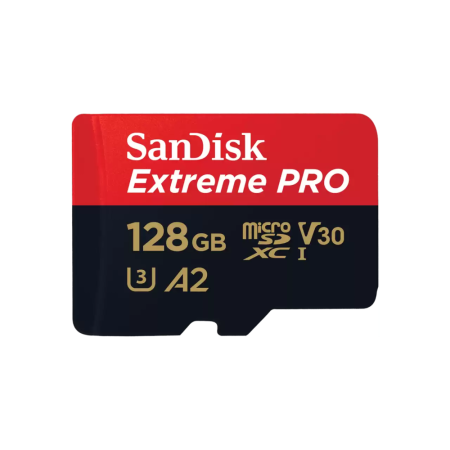 Карта памяти SanDisk Extreme PRO microSDXC 128GB (с адаптером)