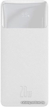 Внешний аккумулятор Baseus Bipow Digital Display PPDML-M02 20000mAh (белый)