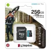 Карта памяти Kingston Canvas Go! Plus microSDXC 256GB (с адаптером)