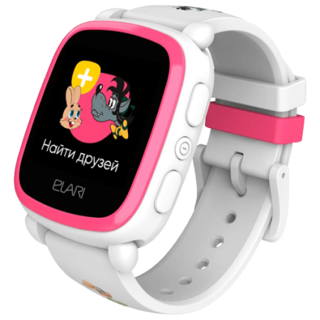 Умные часы Elari KidPhone Ну, погоди! (белый)