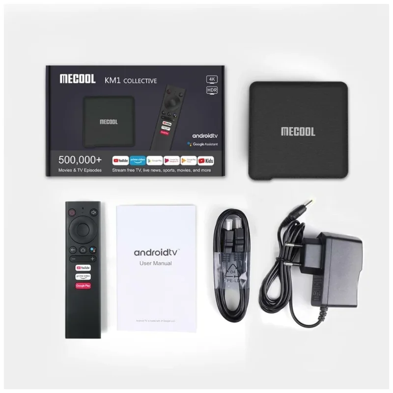 Смарт-приставка Mecool KM1 Deluxe 4/32GB