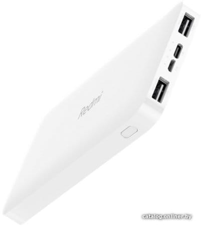 Внешний аккумулятор Xiaomi Redmi Power Bank 10000mAh (белый)