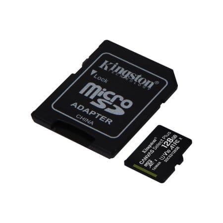 Карта памяти Kingston Canvas Select Plus microSDXC 128GB (с адаптером)