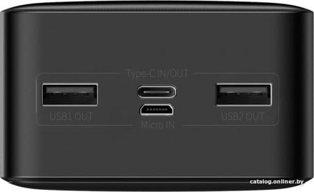 Внешний аккумулятор Baseus Bipow Digital Display PPDML-K01 30000mAh (черный)