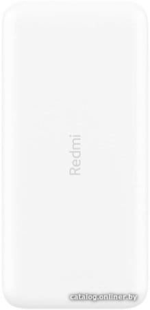 Внешний аккумулятор Xiaomi Redmi Power Bank 20000mAh (белый, китайская версия)